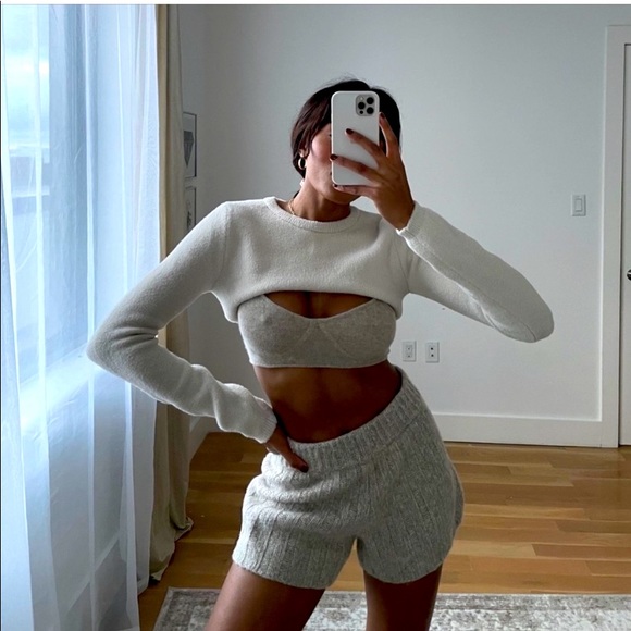 Zara Knit Arm Warmers Bloggers Fav Size Small NWT - Picture 5 of 11